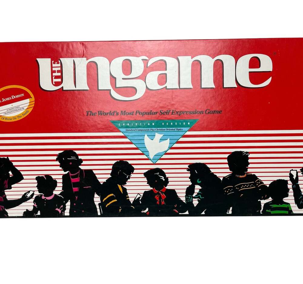 The Ungame Christian Version Popular Self Expression Game 1989 Talicor SEALED